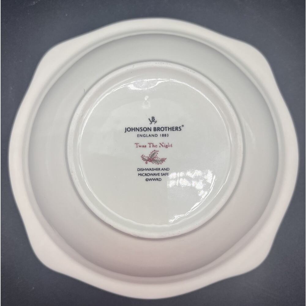 Johnson Brothers Twas the Night Before Christmas Vegetable Serving Bowl Retired - Picture 3 of 8